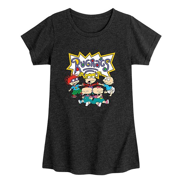 Girls 7-16 Nickelodeon Rugrats Group Graphic Tee