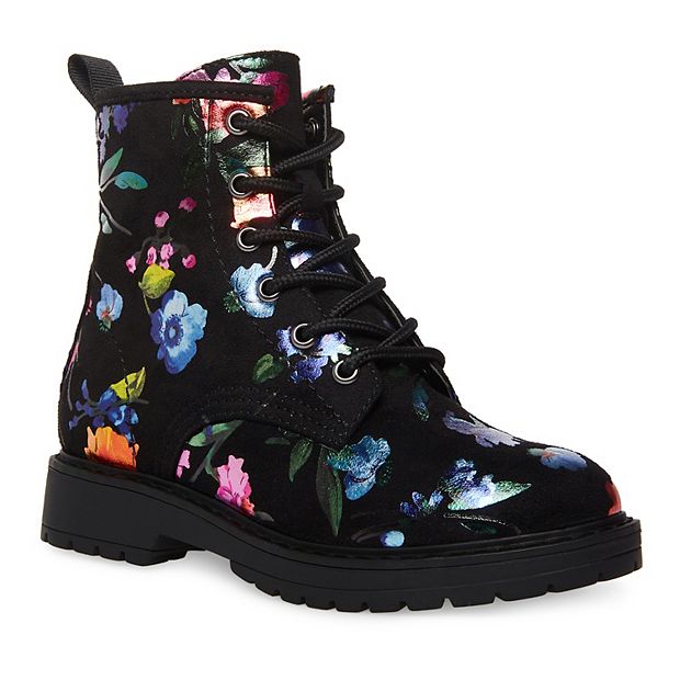 madden girl Mzoey Girls Combat Boots