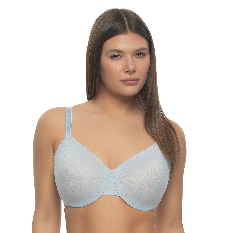 Paramour by Felina Jessamine Full Figure Minimizer Bra 115083, Women's, Size: 34 D, Skyway