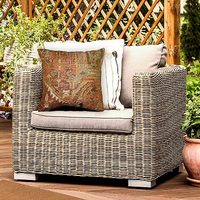 Liora Manne Marina Heriz Indoor / Outdoor Throw Pillow
