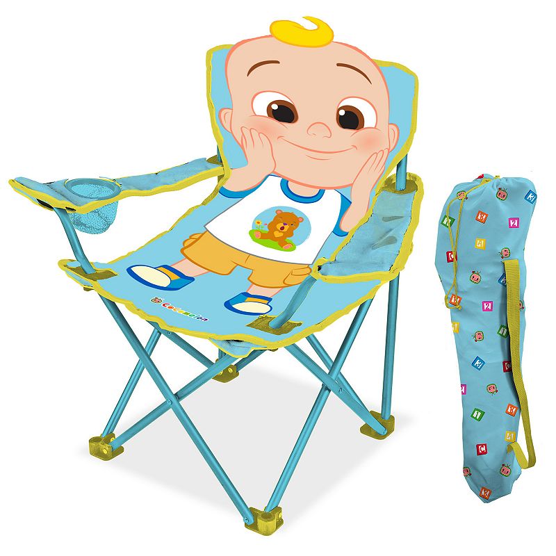 Kids Cocomelon 3D Figural Camp Chair, Multicolor