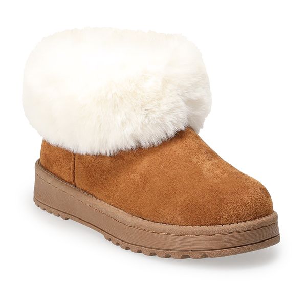 Kohls sales fur boots