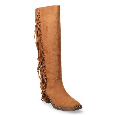 Kohls womens knee high boots best sale