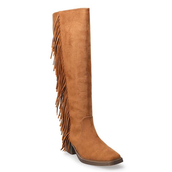 Kohls long outlet boots