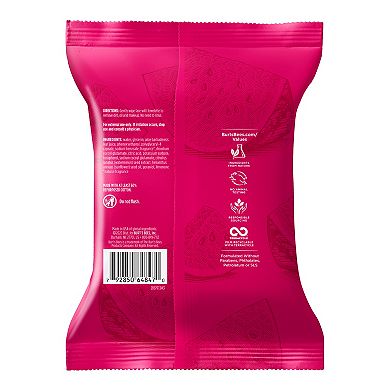 Burt's Bees 30-Count Watermelon Hydrating Face Wipes