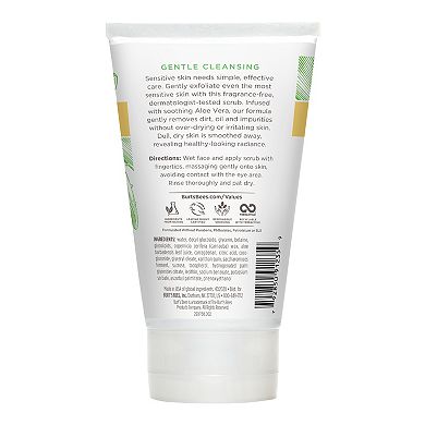 Burt's Bees Gentle Face Scrub for Sensitive Skin