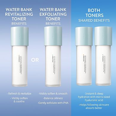 Water Bank Blue Hyaluronic Exfoliating Toner