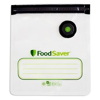 FoodSaver 1-qt Reusable Vacuum Zipper Bags 10 pk