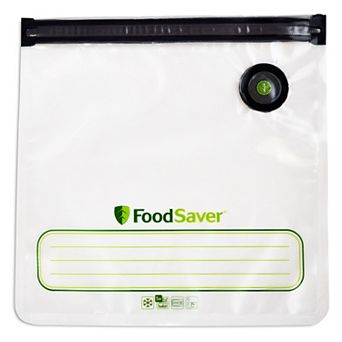 FoodSaver 1-Gallon Reusable Vacuum Zipper Bags 8 pk