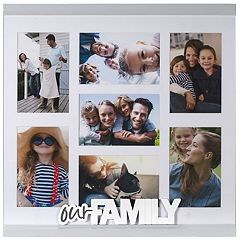 6 Photo Opening Family Forever Always Sentiment Collage Picture Frame –  Prinz At Home