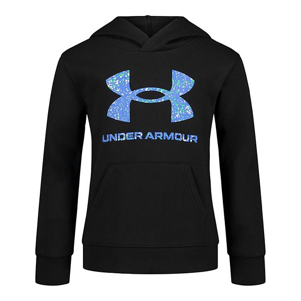 Boys 4 7 Under Armour Galaxy Speckle Big Logo Graphic Hoodie
