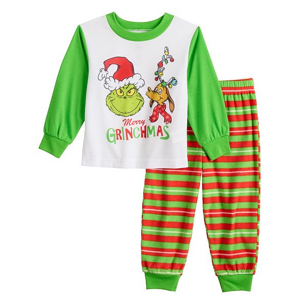 Baby deals grinch pajamas