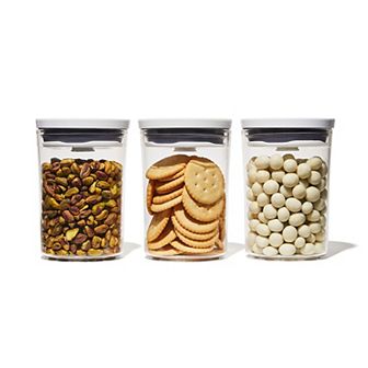 OXO Good Grips POP 3 pc Mini Round Canister Set