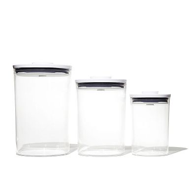 OXO Good Grips POP 3-pc. Round Canister Set