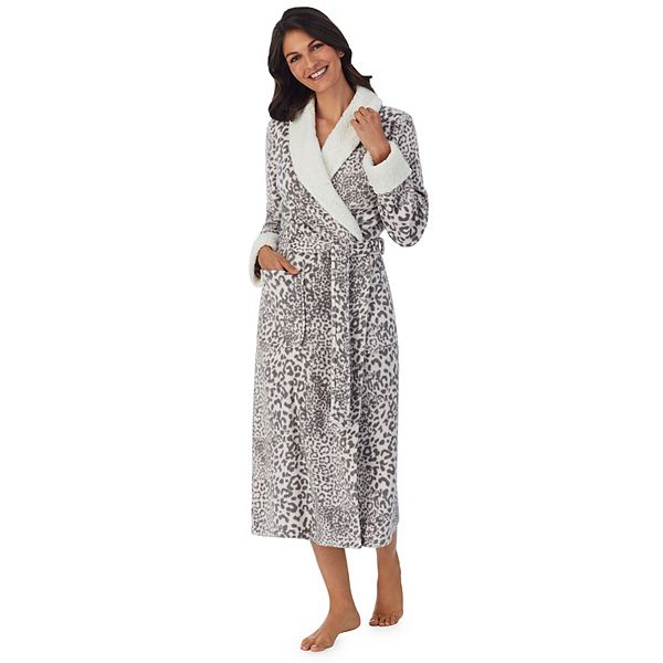 Women's Stan Herman Plush Sherpa Wrap Robe