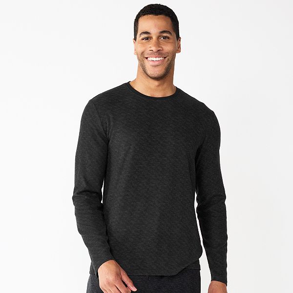 Men's Sonoma Goods For Life® Seriously Soft Waffle Long Sleeve