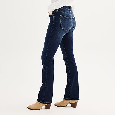 Women's Sonoma Goods For Life® Curvy High-Waisted Bootcut Jeans