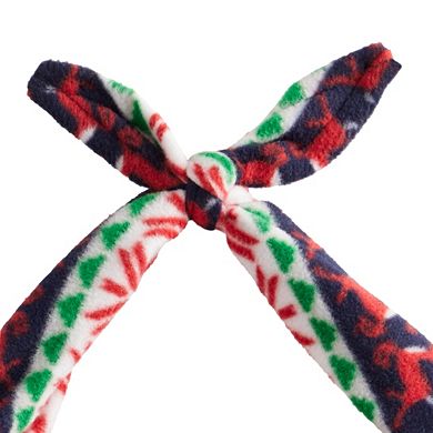 Jammies For Your Families® Christmas Morning Fairisle Fleece Pet Bandana