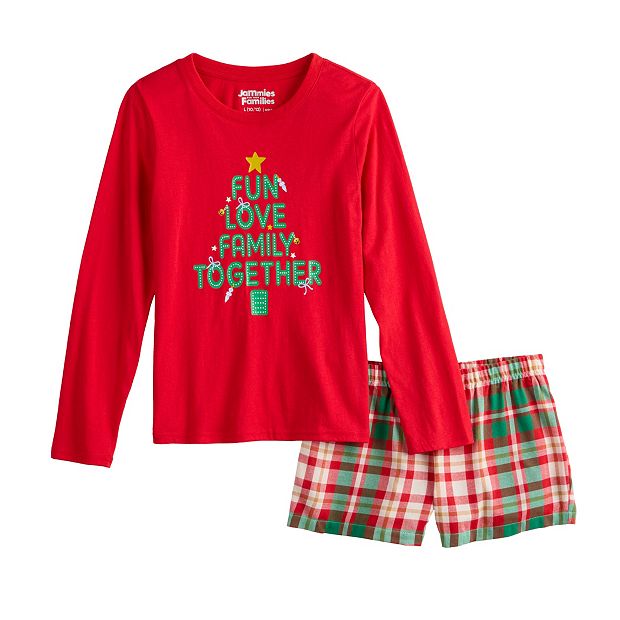 Girls 4-16 Jammies For Your Families® Joyful Celebration Family