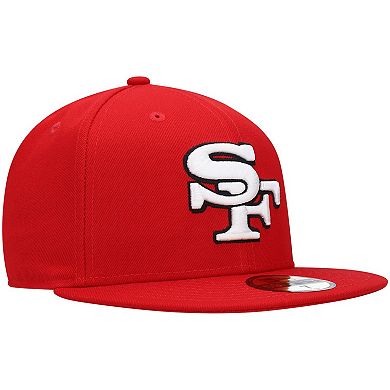 Men's New Era Scarlet San Francisco 49ers Elemental 59FIFTY Fitted Hat
