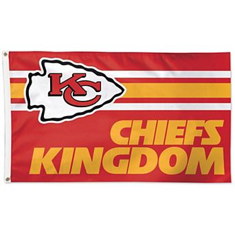 WinCraft Kansas City Chiefs 3' x 5' Slogan One-Sided Flag