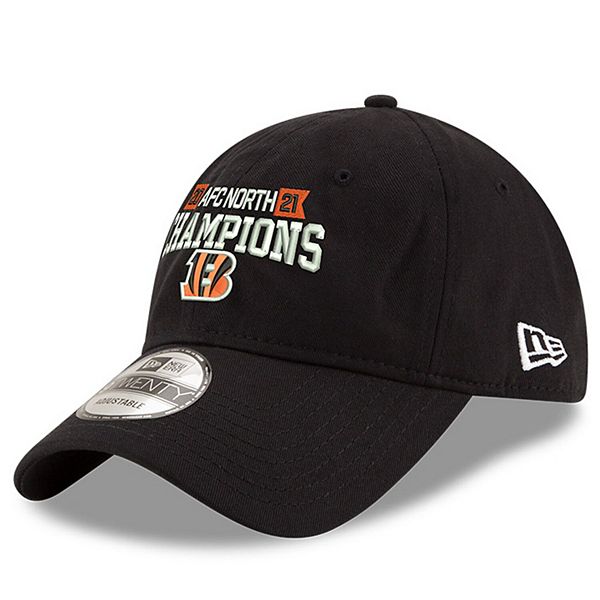 Men's New Era Graphite Cincinnati Bengals 2021 AFC North Division