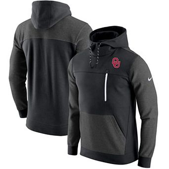 Men's Nike Black Oklahoma Sooners AV-15 2.0 Pullover Hoodie