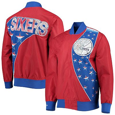 Men's Philadelphia 76ers Red Mitchell & Ness Hardwood Classics
