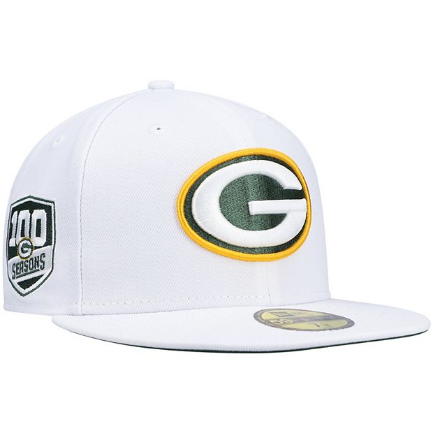 Men's New Era Green Bay Packers Black on Black 59FIFTY Fitted Hat