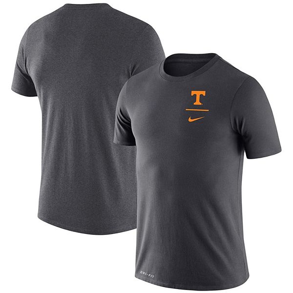 Men's Nike Anthracite Tennessee Volunteers Logo Stack Legend ...