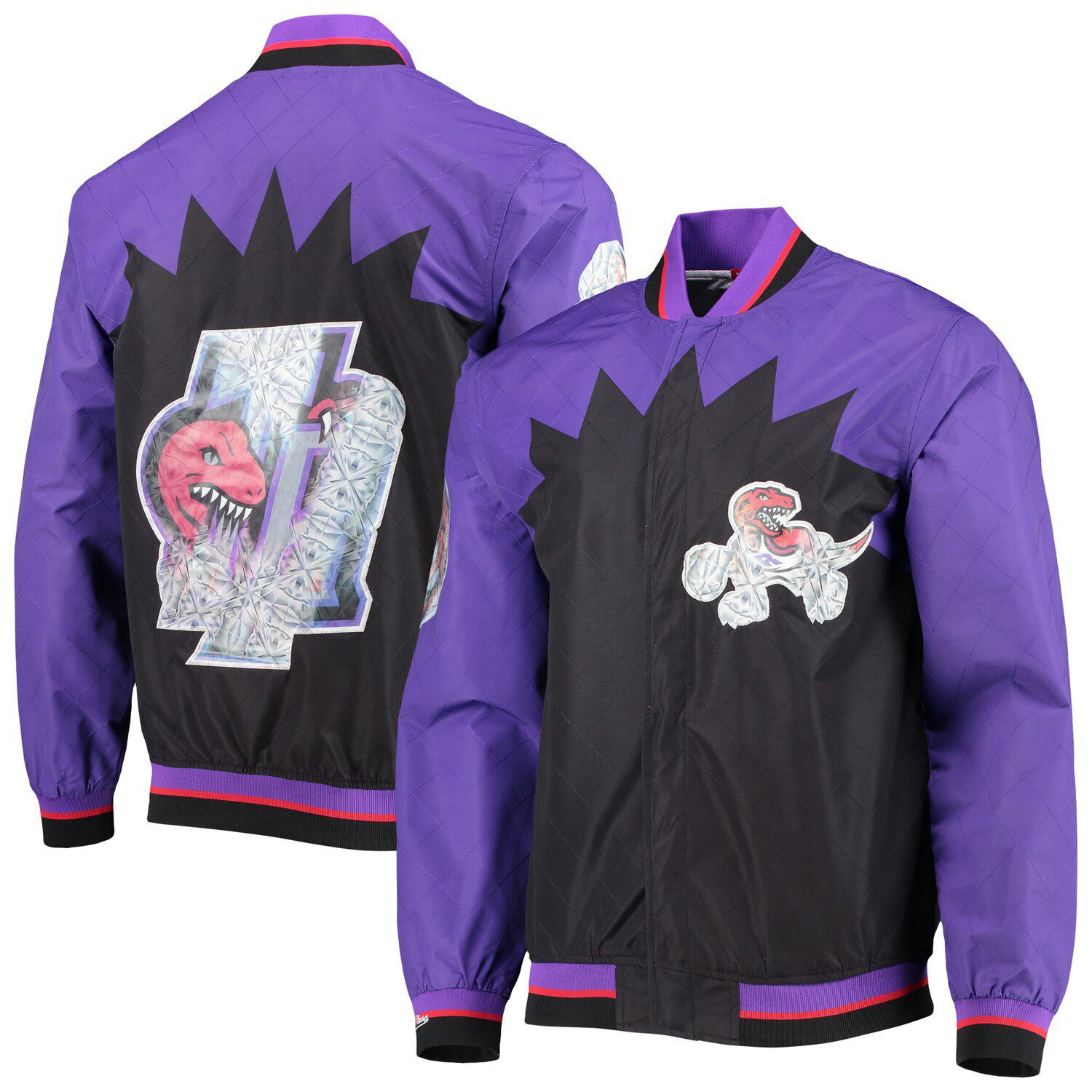 Mitchell & Ness La Lakers NBA Primetime LW Satin Jacket L / Purple