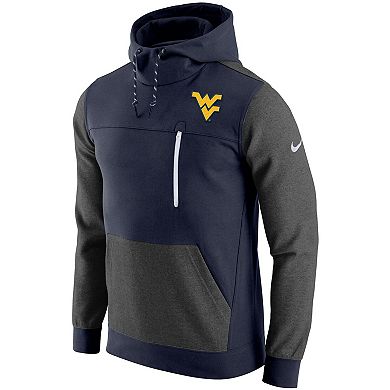 Men's Nike Navy West Virginia Mountaineers AV-15 2.0 Pullover Hoodie