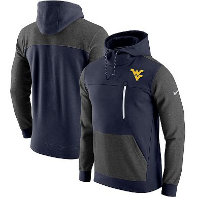 Men's Nike Navy West Virginia Mountaineers AV-15 2.0 Pullover Hoodie