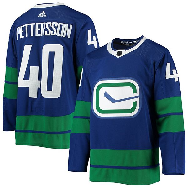 Men s adidas Elias Pettersson Blue Vancouver Canucks 2020 21 Authentic Alternate Player Jersey