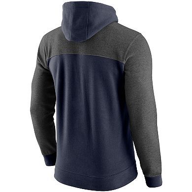 Men's Nike Navy North Carolina Tar Heels AV-15 2.0 Slim Fit Pullover Hoodie