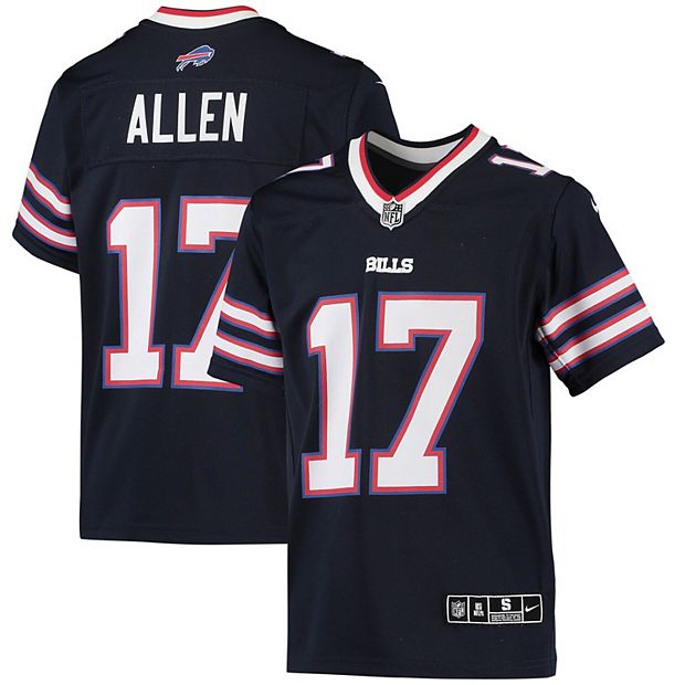 Youth Nike Josh Allen Red Buffalo Bills Game Jersey