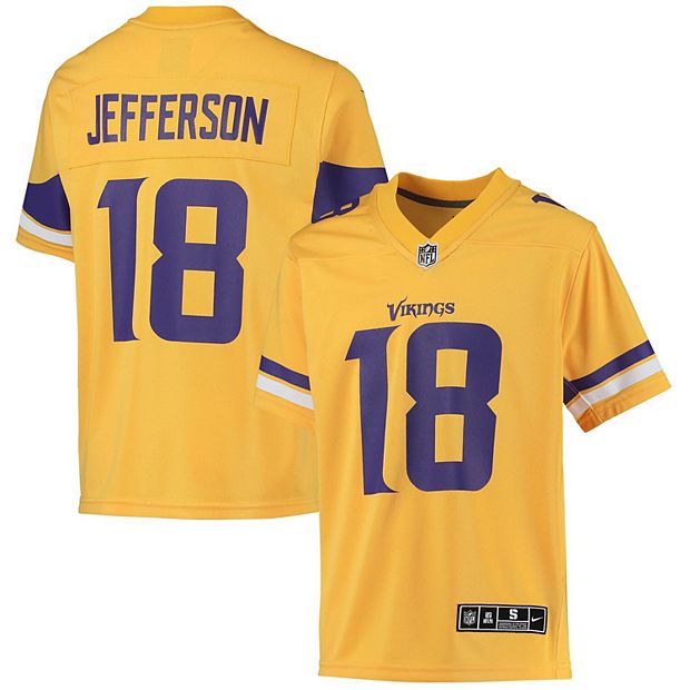 Justin Jefferson Minnesota Vikings Nike Grey Jersey