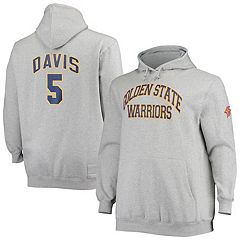 Men's Tommy Jeans White/Royal Golden State Warriors Andrew Split Pullover  Hoodie