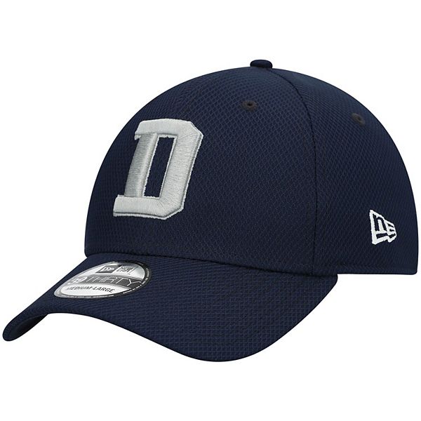 Dallas Cowboys Hat New Era 39Thirty Flex Fit Cap M/L Dark Blue Silver Logo  Star