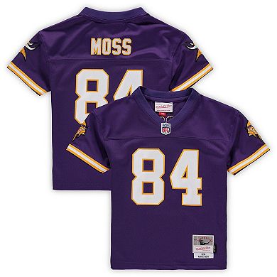 Preschool Mitchell & Ness Randy Moss Purple Minnesota Vikings 1998 Retired Legacy Jersey