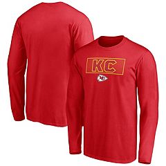 New Kansas City Chiefs T-Shirt Men's Primary Colour Logo T-Shirt Red 