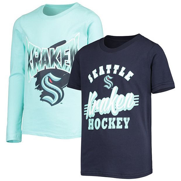 Seattle Kraken Nhl Hockey Team Kids T-Shirt