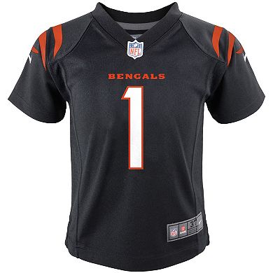 Preschool Nike Ja'Marr Chase Black Cincinnati Bengals Game Jersey