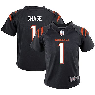 Preschool Nike Ja'Marr Chase Black Cincinnati Bengals Game Jersey
