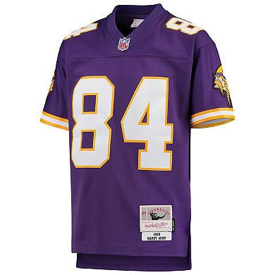 Youth Mitchell & Ness Randy Moss Purple Minnesota Vikings 1998 Legacy Retired Player Jersey