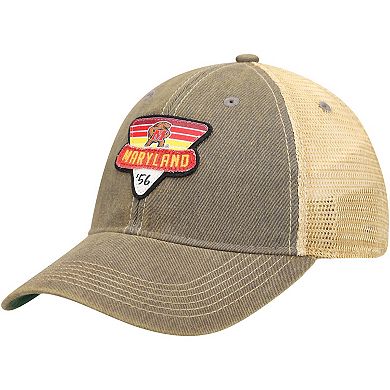 Men's Gray Maryland Terrapins Legacy Point Old Favorite Trucker ...