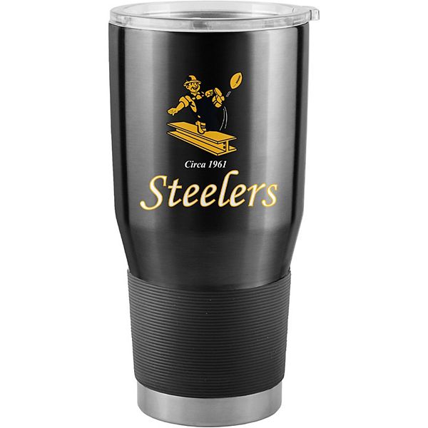 Pittsburgh Steelers Football 20oz stainless steel drink tumbler