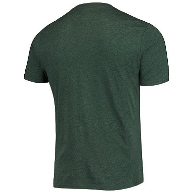 Men's Concepts Sport Heathered Charcoal/Green Colorado State Rams Meter T-Shirt & Pants Sleep Set
