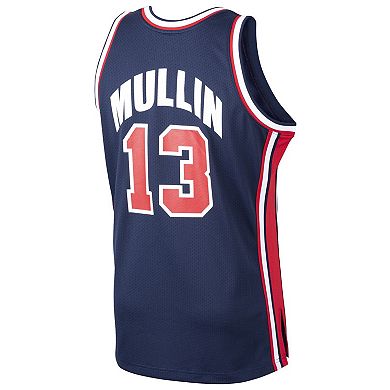 Men's Mitchell & Ness Chris Mullin Navy USA Basketball Home 1992 Dream Team Authentic Jersey