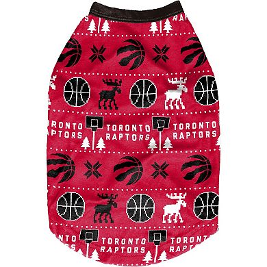 FOCO Toronto Raptors Printed Dog Sweater